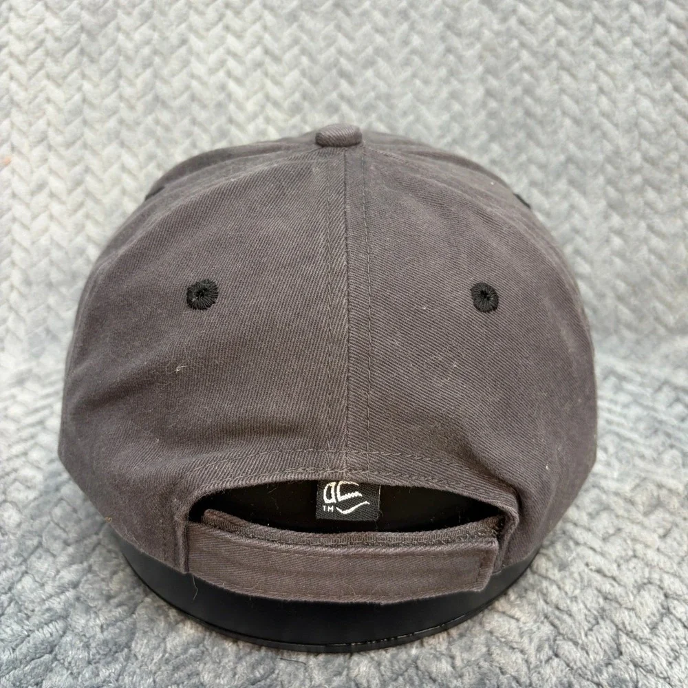 The Beau Classic 2014 Baseball Cap Gray Black Adjustable Strap Hat OSFM